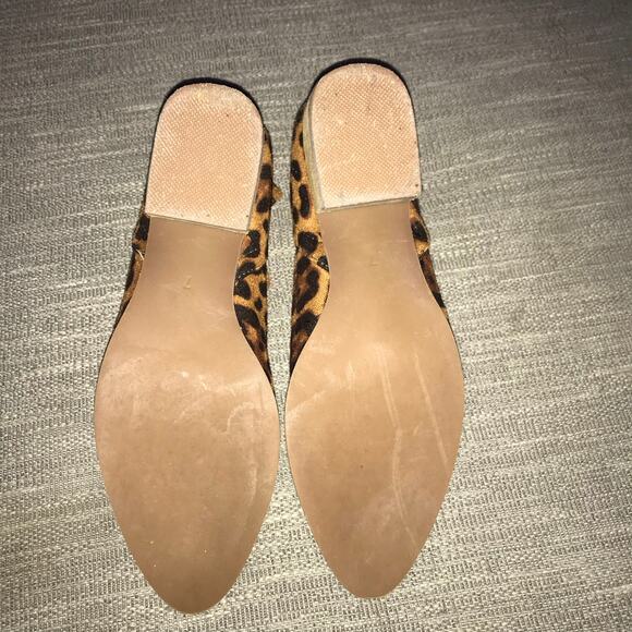 A rider girl leopard closed toe side cut out bootie size 7 - Picture 5 of 7